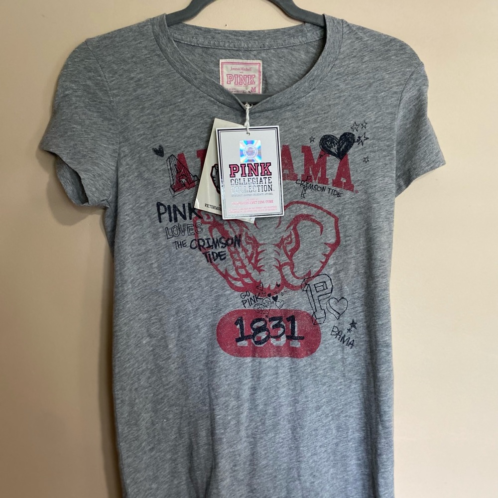 NEW ALABAMA - VICTORIAS SECRET PINK CRIMSON TIDE SHIRT!